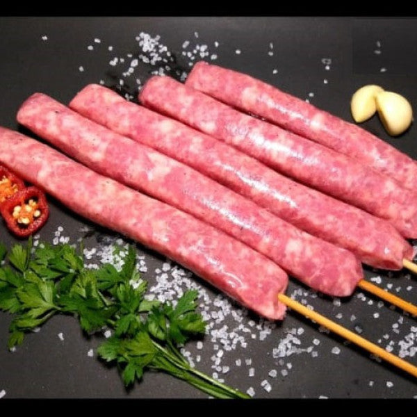 Espetinho de Linguiça Fina